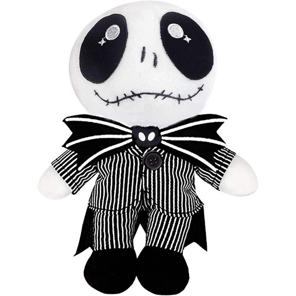 Jack Skellington Plush — Nightmare Before Christmas Stuffed Doll, 9.5"